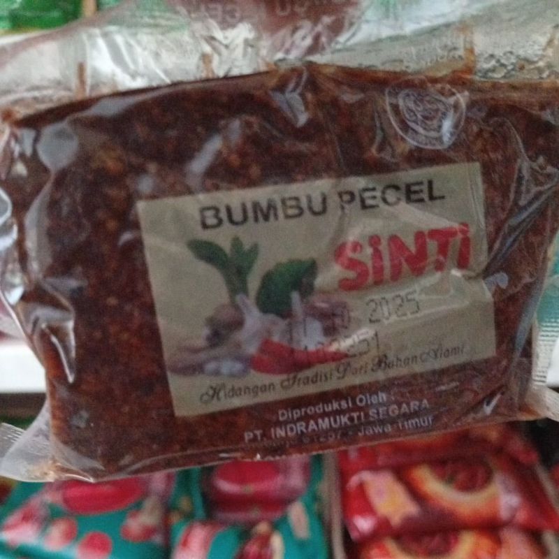 

Bumbu pecel sinti UK 100 gr