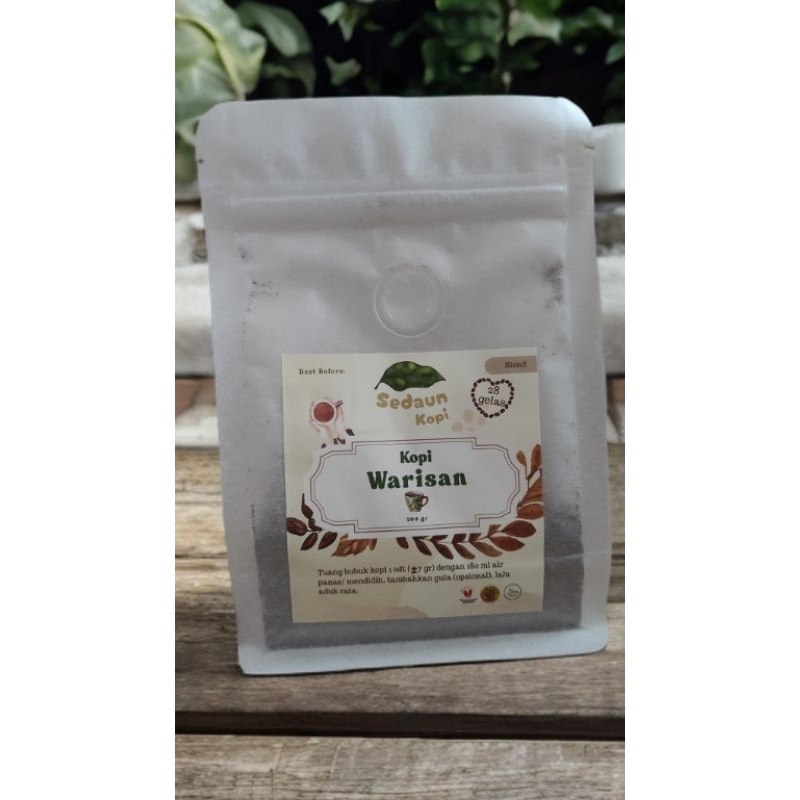 

SEDAUN KOPI Blend Kopi Warisan 200 gr Kopi Bubuk Tubruk