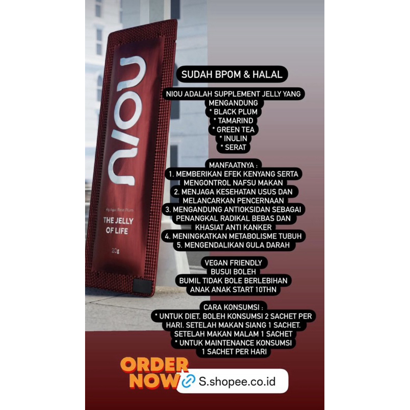 

NIOU THE JELLY OF LIFE