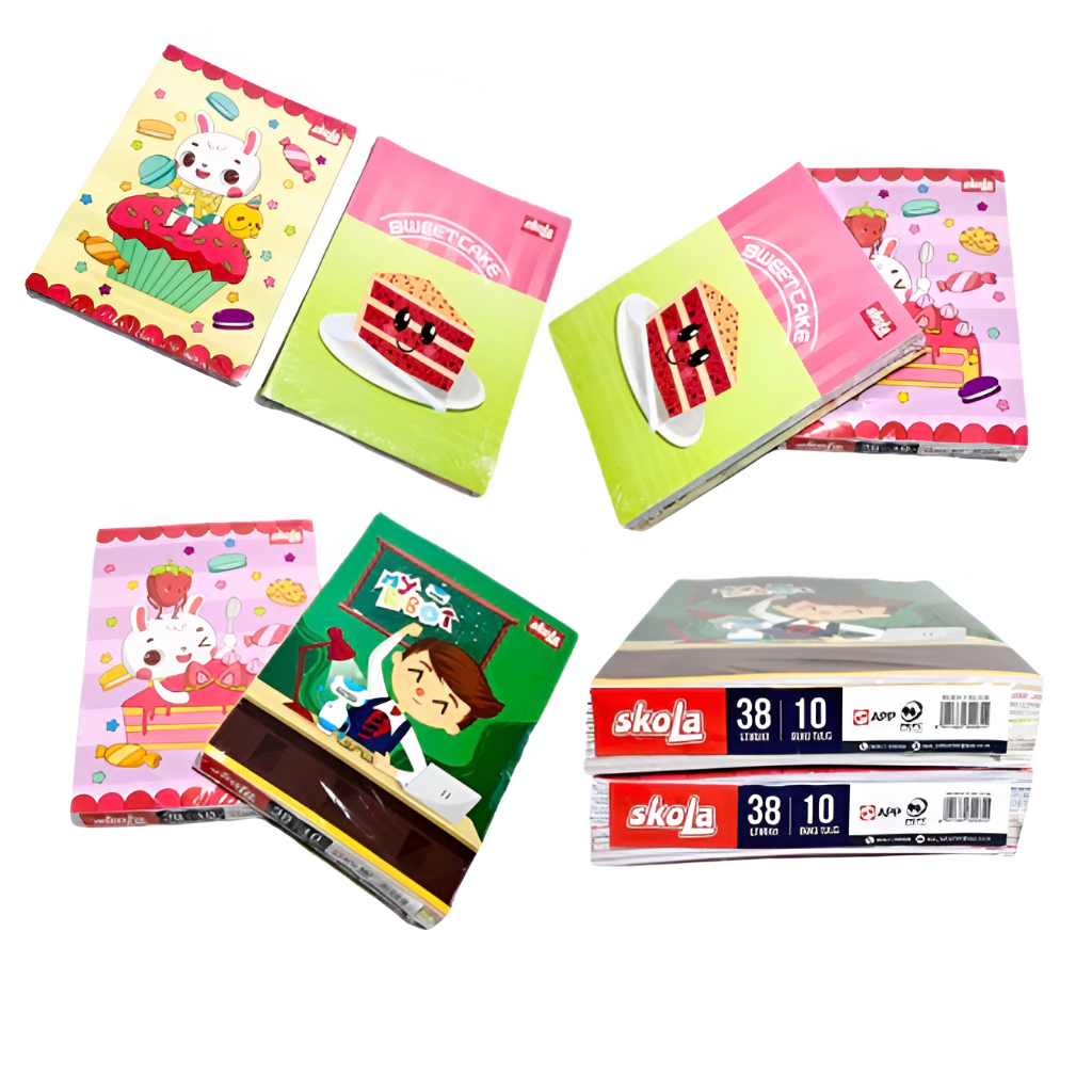 

(1 PCS) Buku Tulis Skola by SIDU 38 Lembar Isi 1 Buku - Buku Tulis SKOLA 38 Lembar