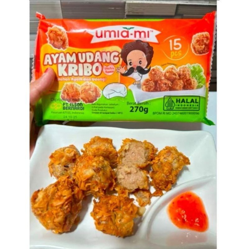 

ayam udang kribo umiami 270gram|ayam udang kribo|umiami