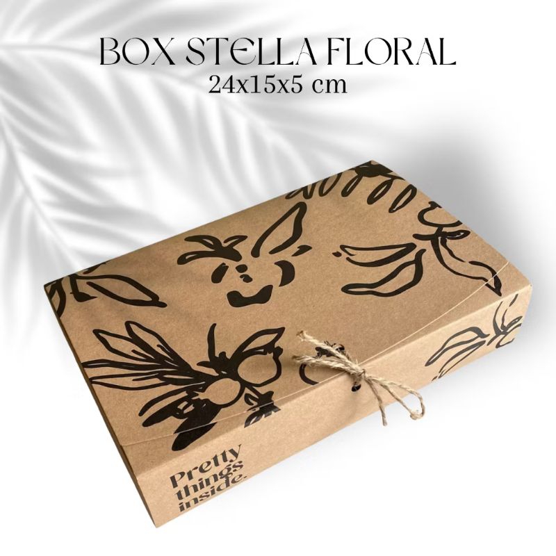 

[KHUSUS BATAM] BOX HAMPERS/KADO STELLA FLORAL