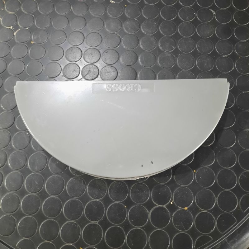 Tutup Talang Bulat 6" dan 8" PVC / Tutup talang ½ bulat