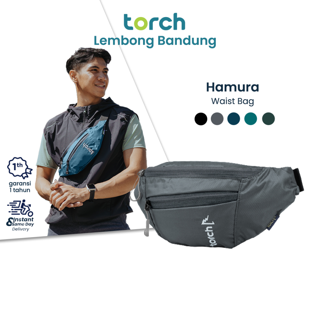 TORCH Hamura Tas Pinggang Anti Air Pria Wanita
