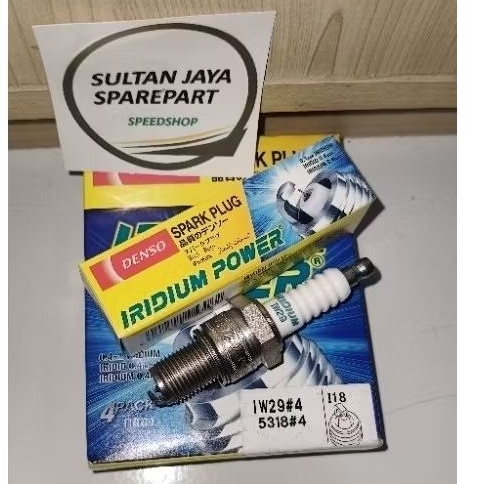 BUSI DENSO IRIDIUM IW29 IW 29 UNTUK NSR NINJA 2TAK 125Z YZ RM85 RM125 DIJAMIN ORIGINAL