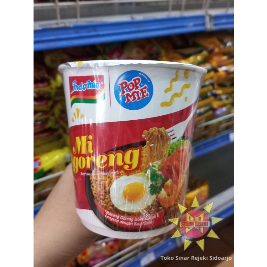 

Pop Mie Mi Goreng Indomie 80 gram