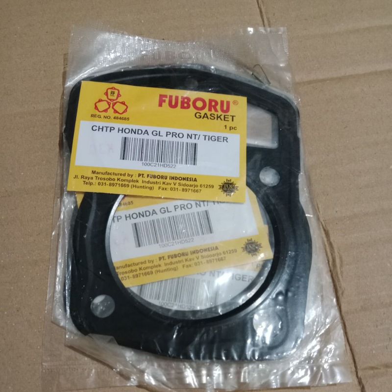 FUBORU Paking Gasket Cylinder Head Kop Honda Tiger,MegaPro,GL Neotech
