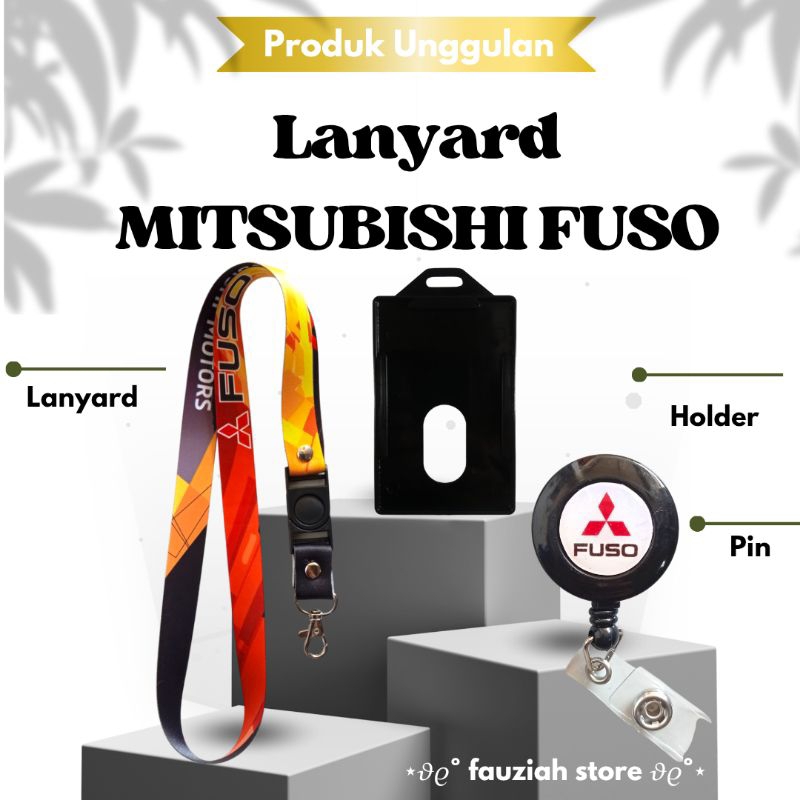 

READY! TALI ID CARD MITSUBISHI FUSO / LANYARD MITSUBISHI FUSO TERMURAH!!!