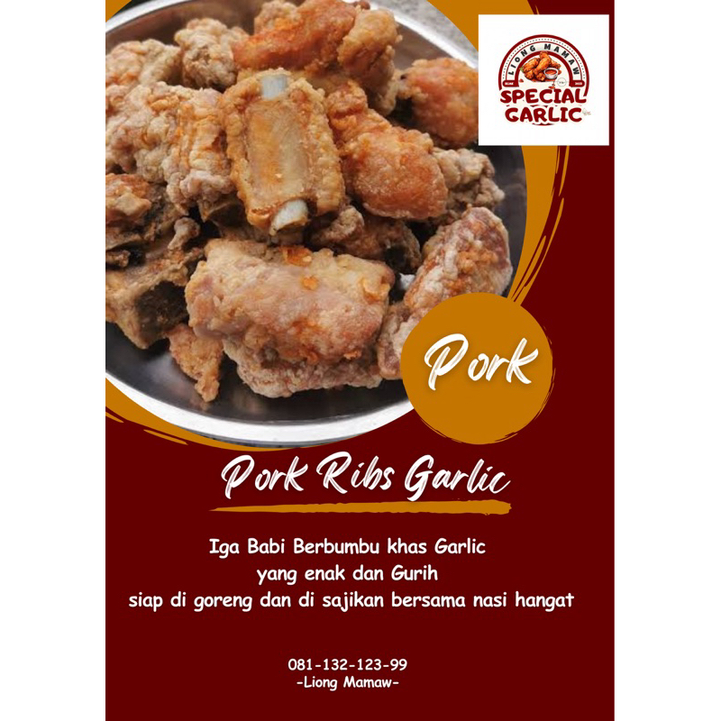

Pork Ribs Garlic Frozen