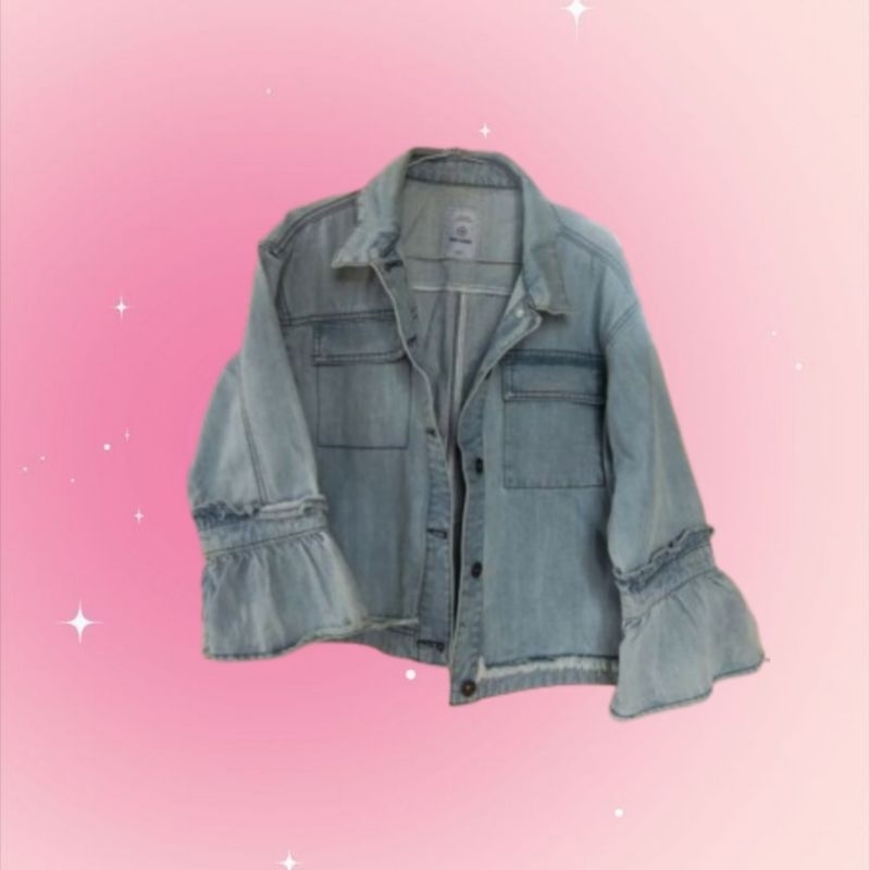 Jaket Denim Light Blue