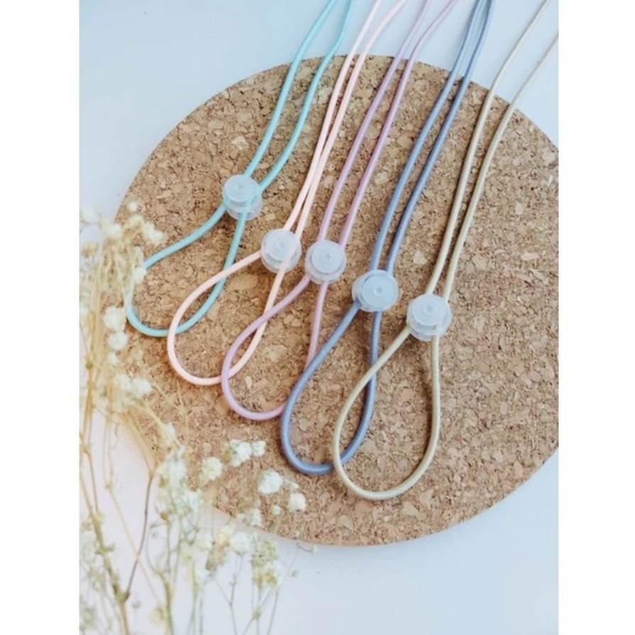 Strap Masker Polos Strap Masker 2in1 Kalung Masker Strap Masker Hijab Kalung Gantungan Masker Cowok 