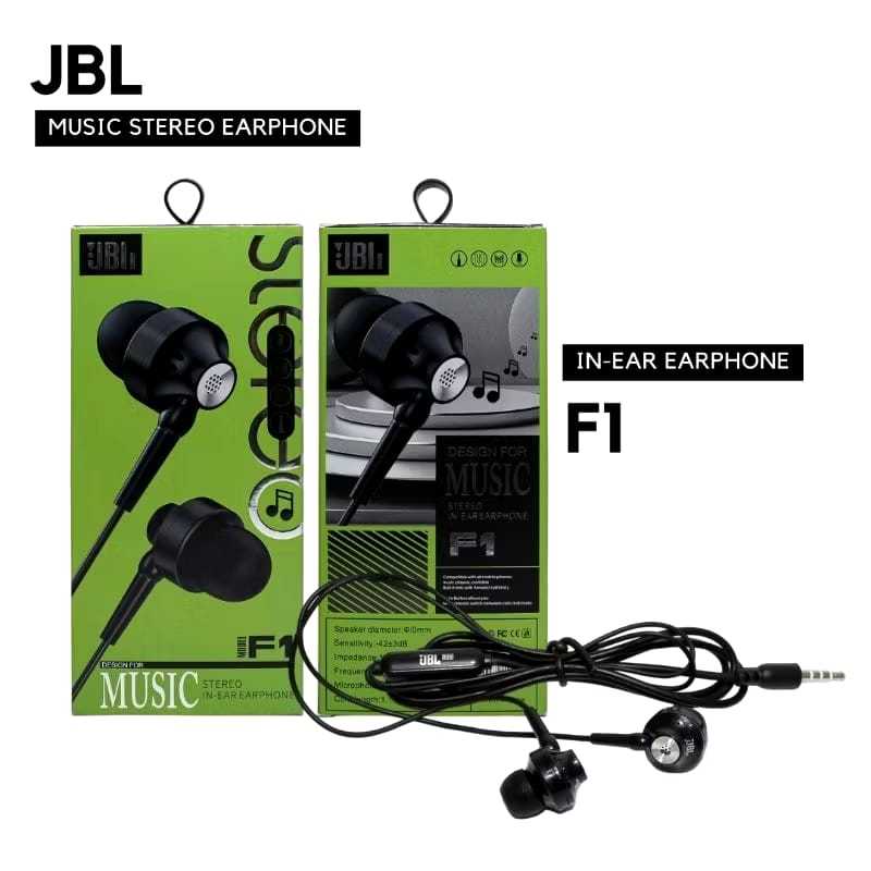 Handsfree Earphone Bazzoka F1 Extra Bass