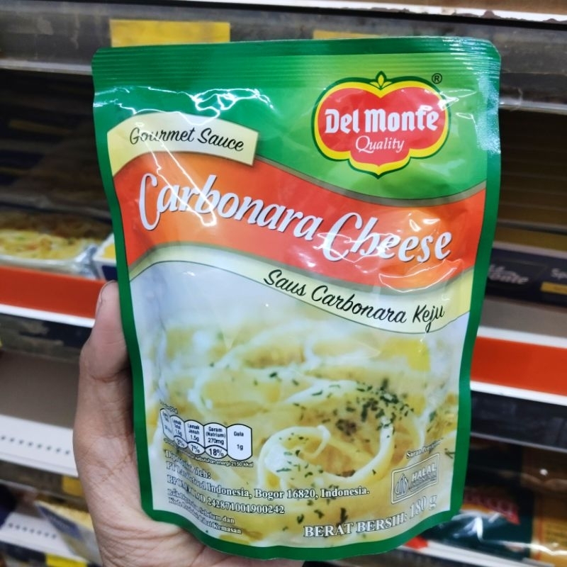 

Delmonte Carbonara 180gr