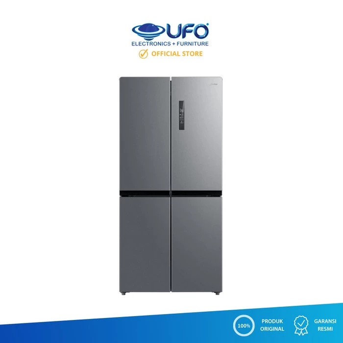 Midea Kulkas 4 Pintu Series Multidoor 600 Liter Inverter HC889WE