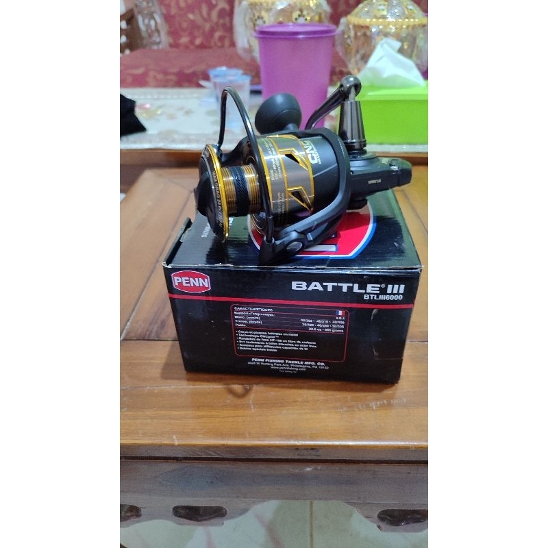 Reel Penn battle 3 ukuran 6000