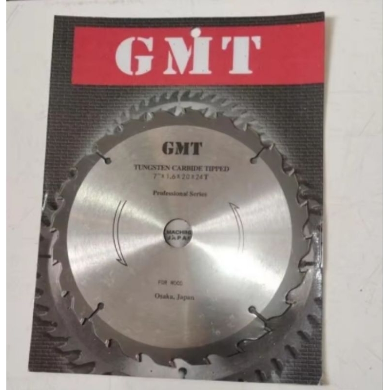 TCT Saw Blade mesin Circular Saw 7x24T GMT