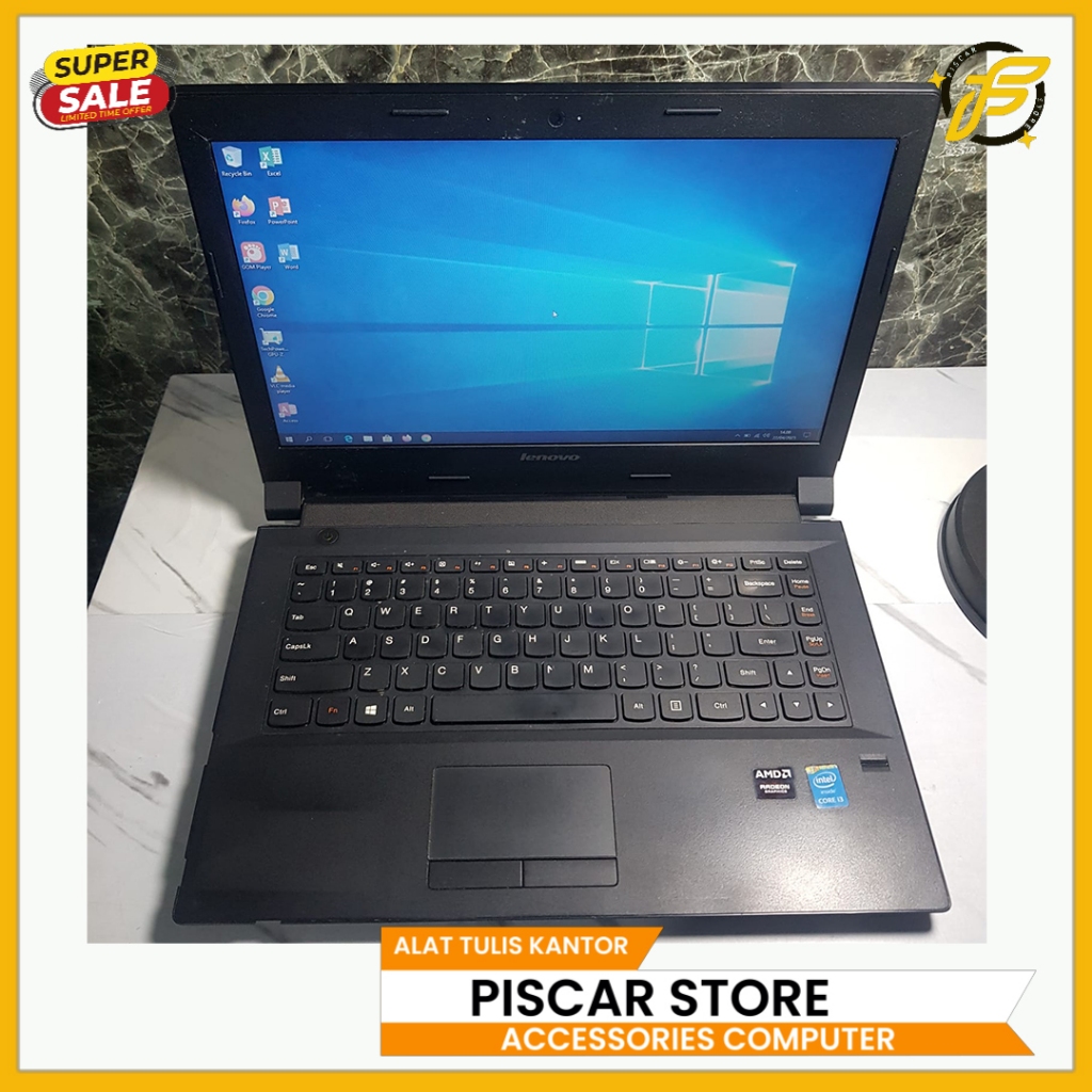 Lenovo B40-80 | Intel Core i3 Gen 5 | RAM 8GB | HDD 1TB | Laptop Murah Tangguh untuk Kerja & Kuliah