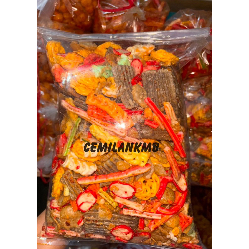 

KERUPUK SEBLAK MIX PEDAS DAN ENAK
