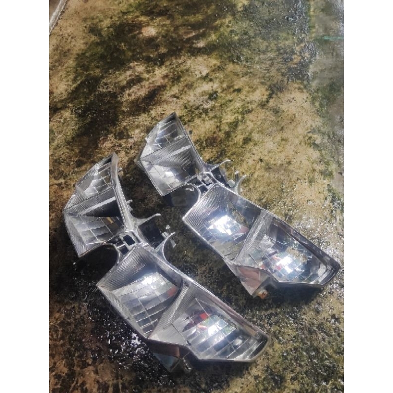 krum crom reflektor lampu Vario 125 150 old original