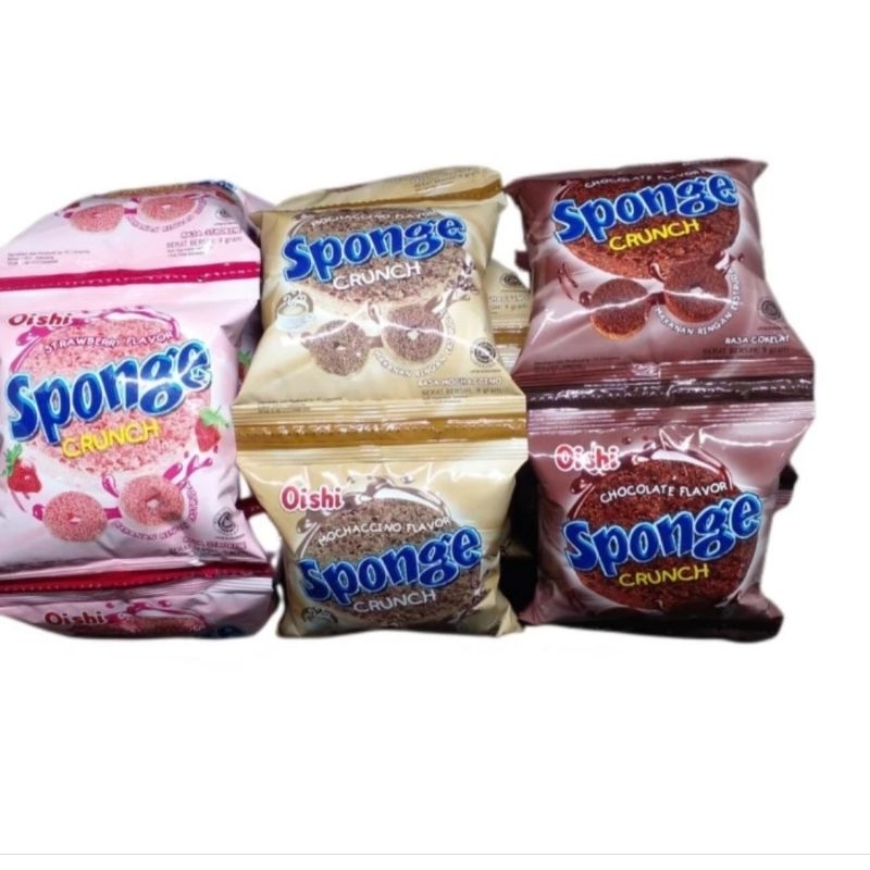 

1 dus oishi sponge crunch isi 80 pcs