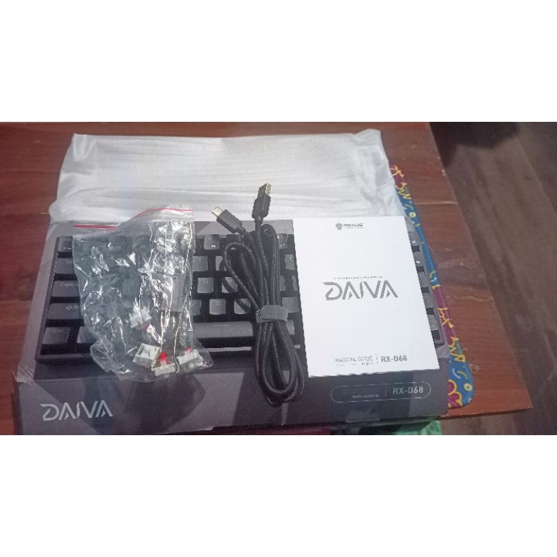 Keyboard Mechanical Rexus Daiva RX-D68