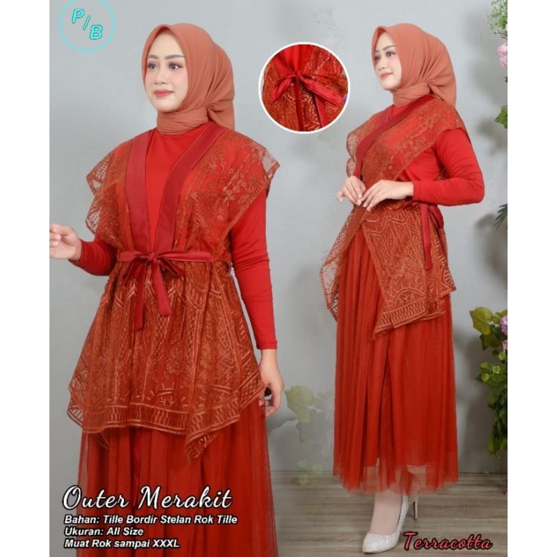 gamis outer murah / gamis terbaru / gamis lebaran / gamis wisuda / gamis jumbo