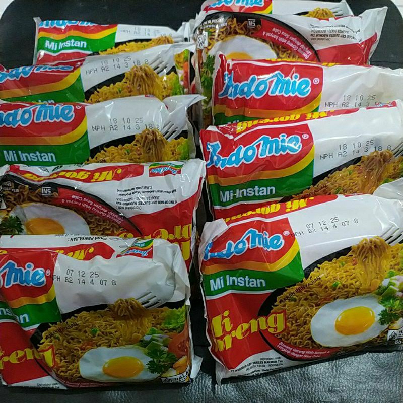 

Indomie goreng isi 10 pc