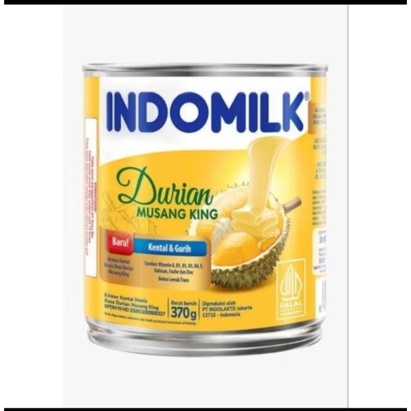 

Indomilk Krimer Kental Manis rasa Durian Musang King