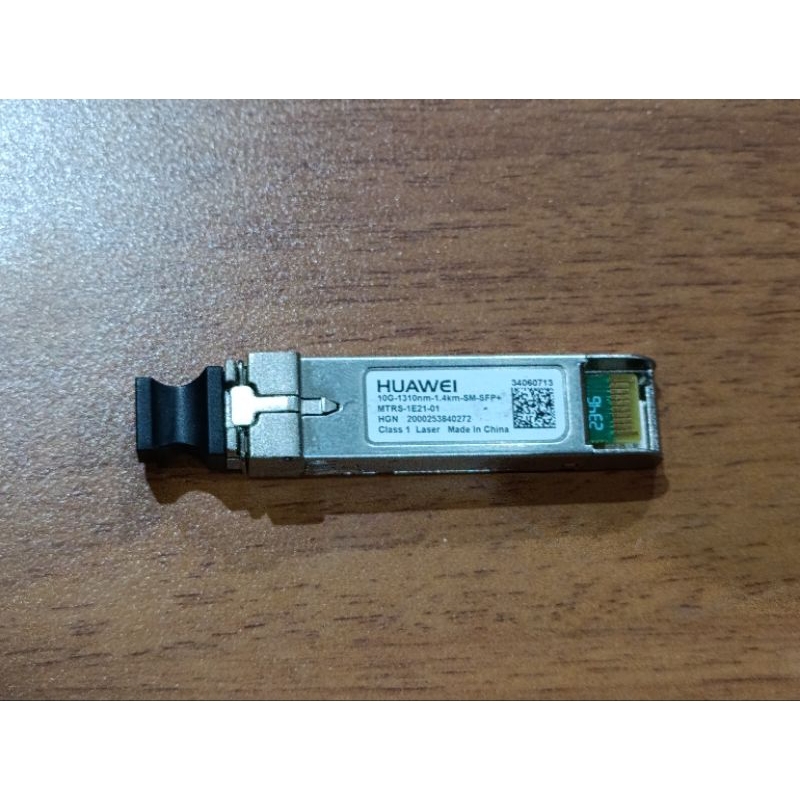 SFP+ 10G 1.4km-1310nm-SM HUAWEI
SFP-MTRS-1E21-01 (Single Mode) Compatible to mikrotik