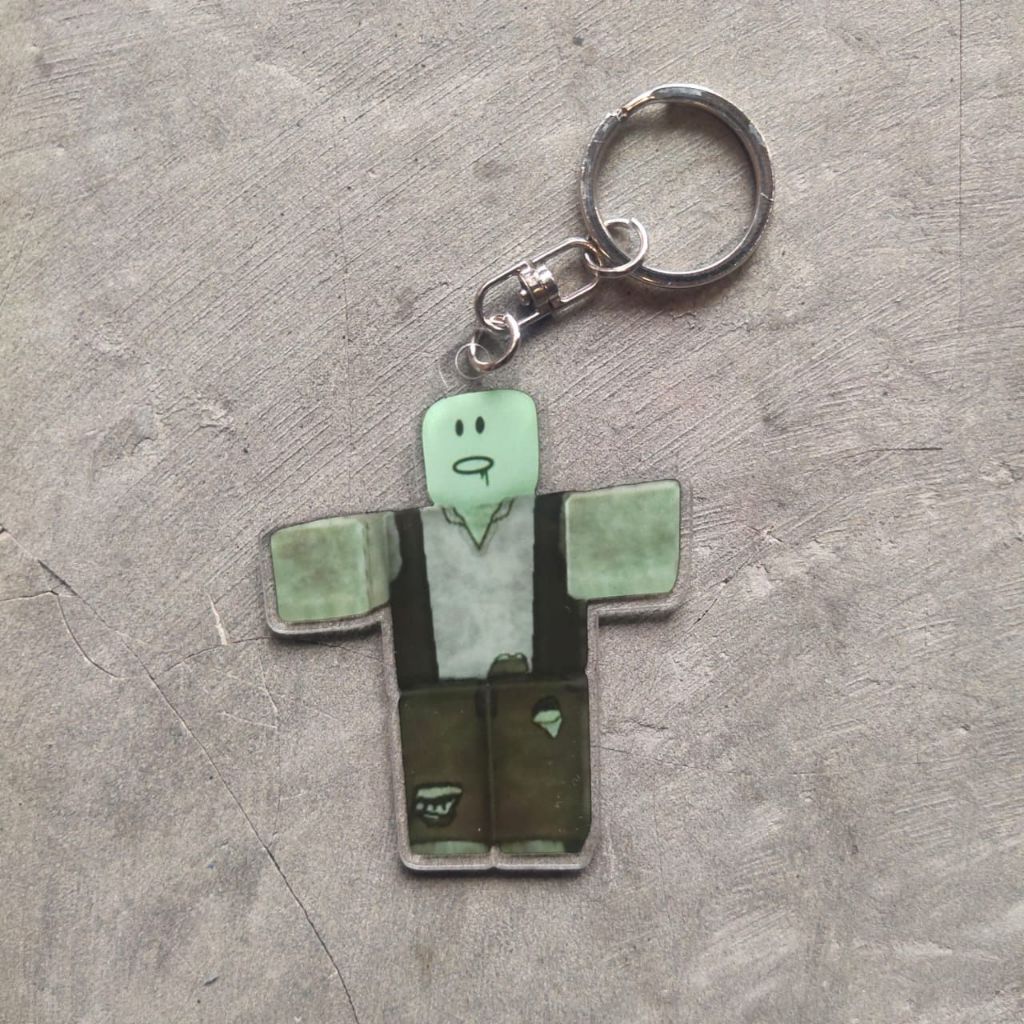 Gantungan Kunci Zombie Dead Rails Roblox High Quality Ganci Zombie Dead Rails Roblox Gantungan Kunci