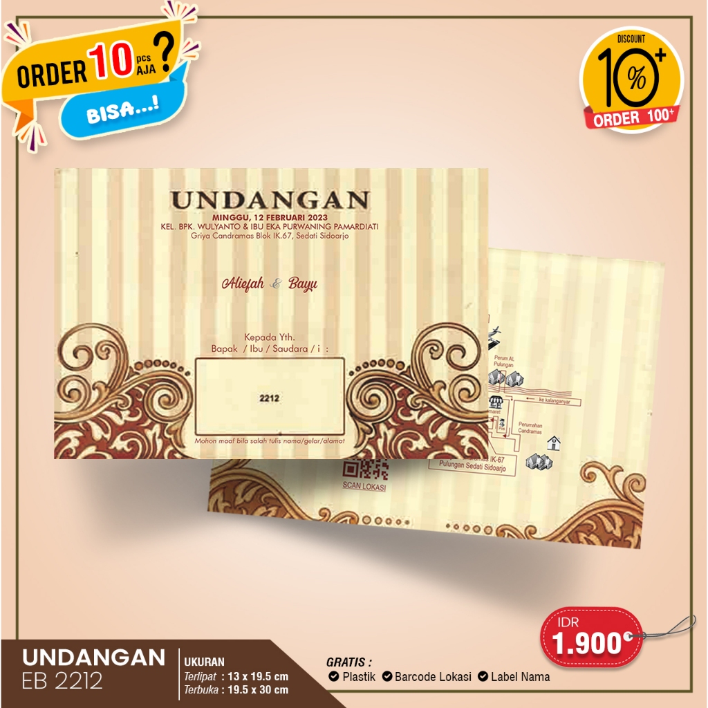 UNDANGAN EB2212 (MINIMAL 10 LEMBAR)