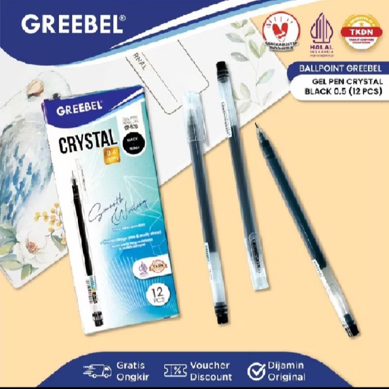 

GREEBEL GEL PEN CRISTAL GP-520