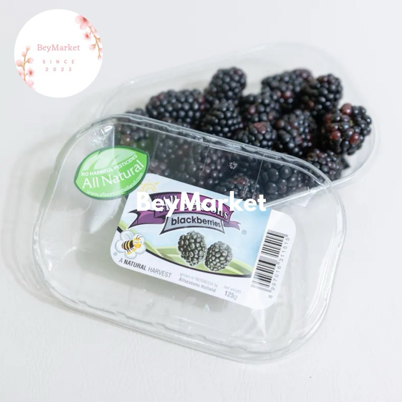 

All Season Natural Blackberries | Blackberry Lokal 125g | Pack