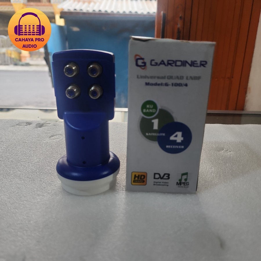 LNB Ku Band 4 in 1 Gardiner (4 Input 1 Output)