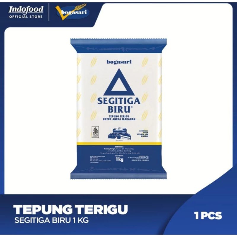 

Segituga Biru econo tepung terigu 1 kg