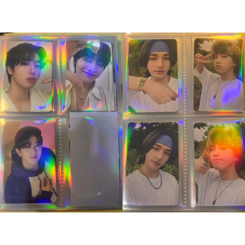 pc stray kids 2nd generation official fanclub hyunjin han photocard set skz fankit second gen 2024 s