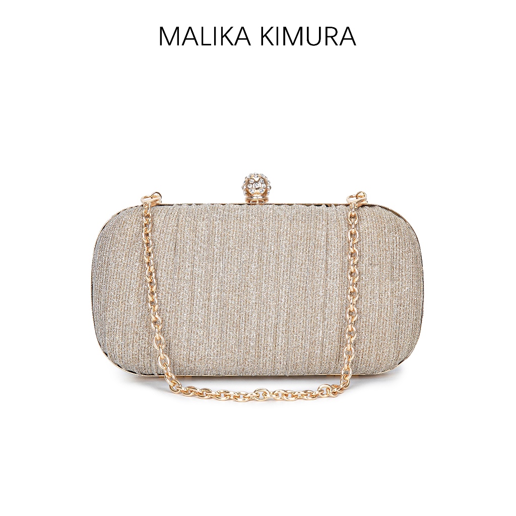 MALIKA KIMURA - Clutch Pesta Wanita Tas Pesta Wanita Elegan Evening Dress Bag Elegan Tas Rantai Pest