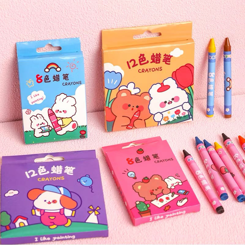 

Crayon Mini Isi 8 & 12 Warna