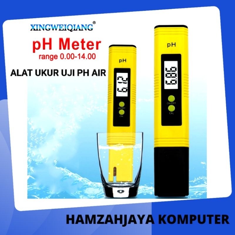 PH Meter Digital ph Meter Alat Ukur Air Minum Akuarium Alat Pengukur Keasaman Cairan Air