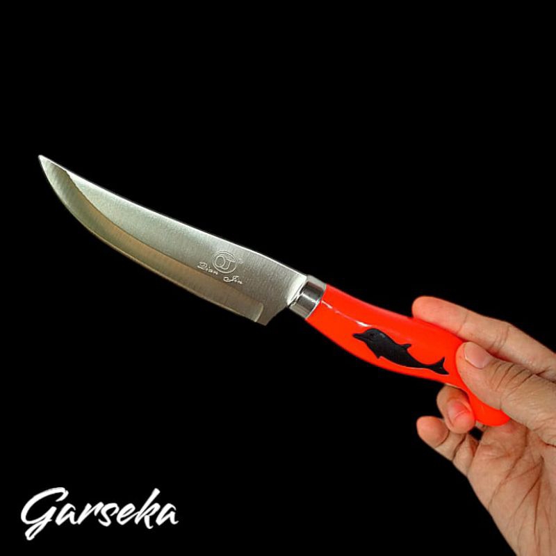 pisau dapur bahan stainless steel tajam tebal