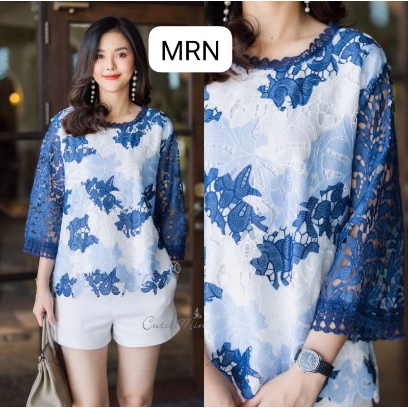 Ready Cutie minute blus brokat bangkok super terbaru