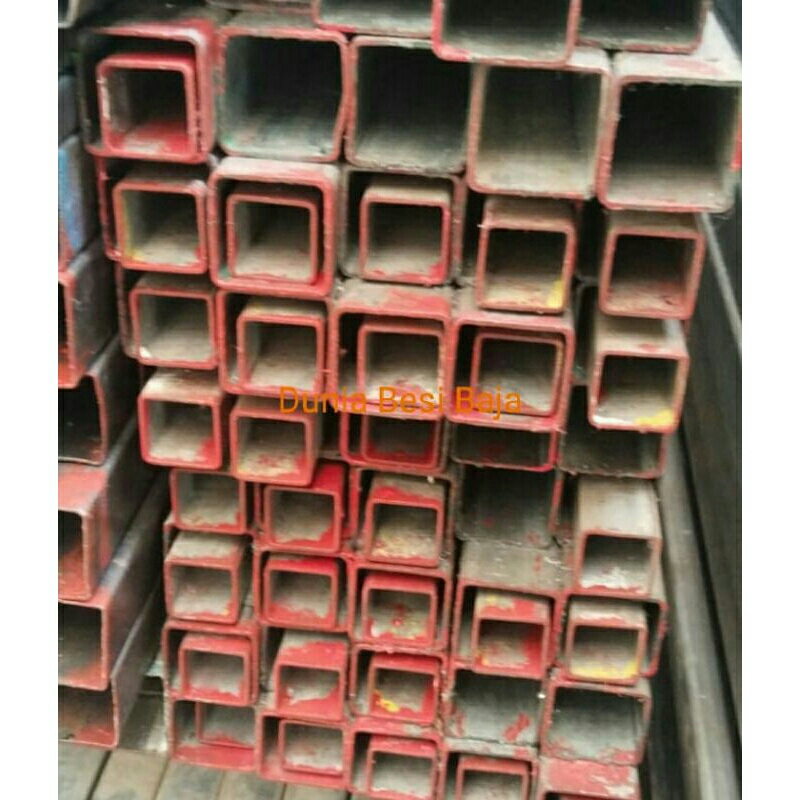 Besi Hollow Hitam 30 x 30 / Besi Hollo Galvanis 3 x 3