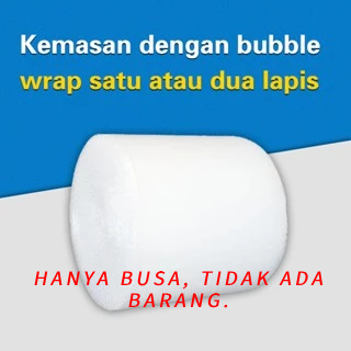 

HJK Bubble wrap pelindung. Hanya bubble wrap, tanpa produk. Tidak akan dikirim jika beli terpisah