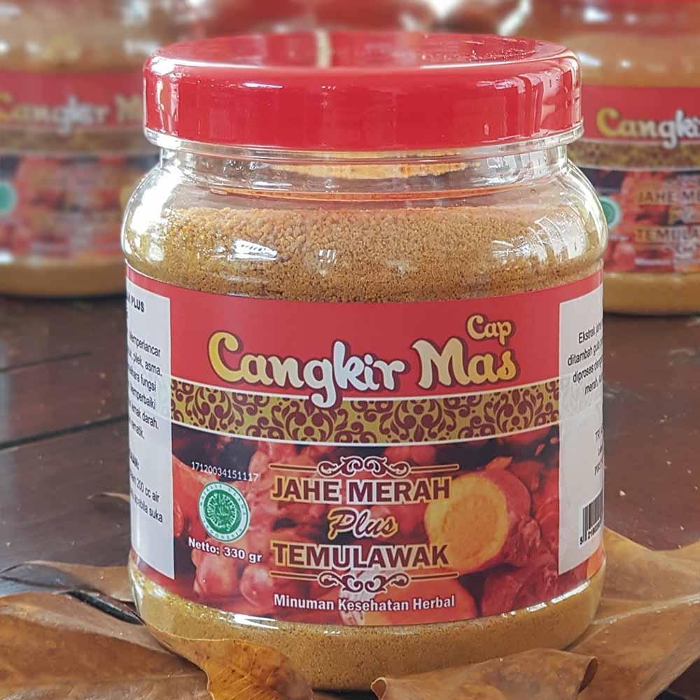 

Jahe Merah Plus Temulawak Kunyit Cap Cangkir Mas - Minuman Herbal Tradisional Asli Indonesia, Untuk Stamina, Nafsu Makan, Masuk Angin, Pegal Linu, Penambah Daya Tahan Tubuh, Mengatasi Perut Kembung, Sakit Perut, Pencernaan Sehat, 100% Alami Tanpa Pengawet