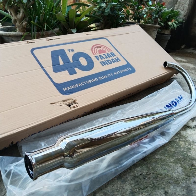Knalpot corbi cb125 FI kwalitas bagus nalpor cb125