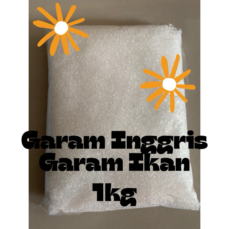 Garam Inggris Garam Ikan