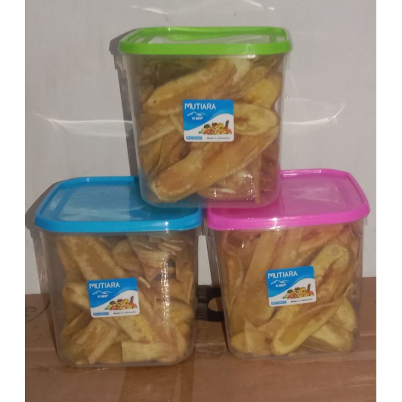 

Kripik Pisang Asin + Keler Mutiara. Berat 210 gram.