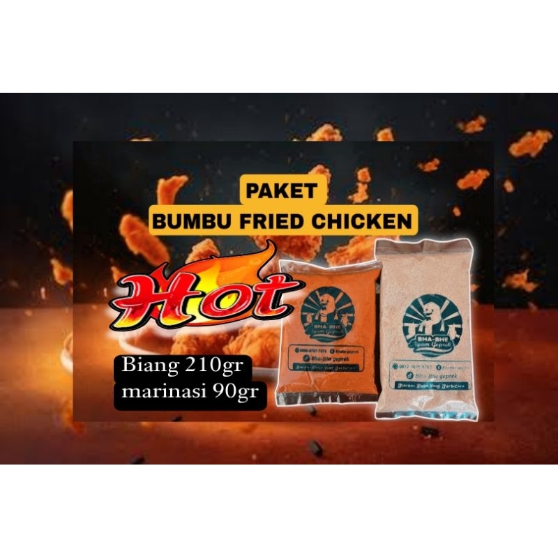 

bumbu fried chiken HOT SPICY 300gr