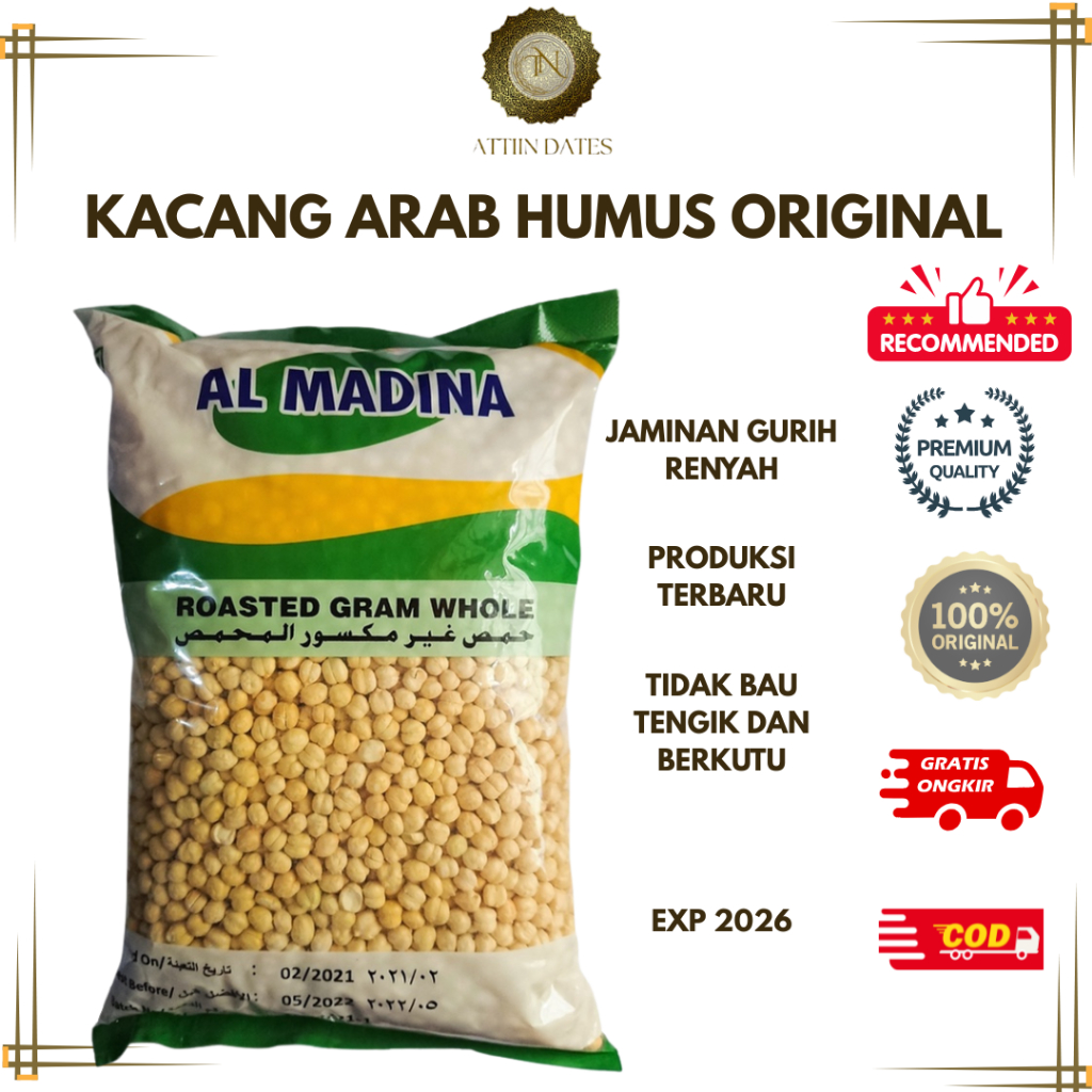 

KACANG ARAB HUMUS / KACANG HUMUS/ OLEH OLEH HAJI DAN UMROH