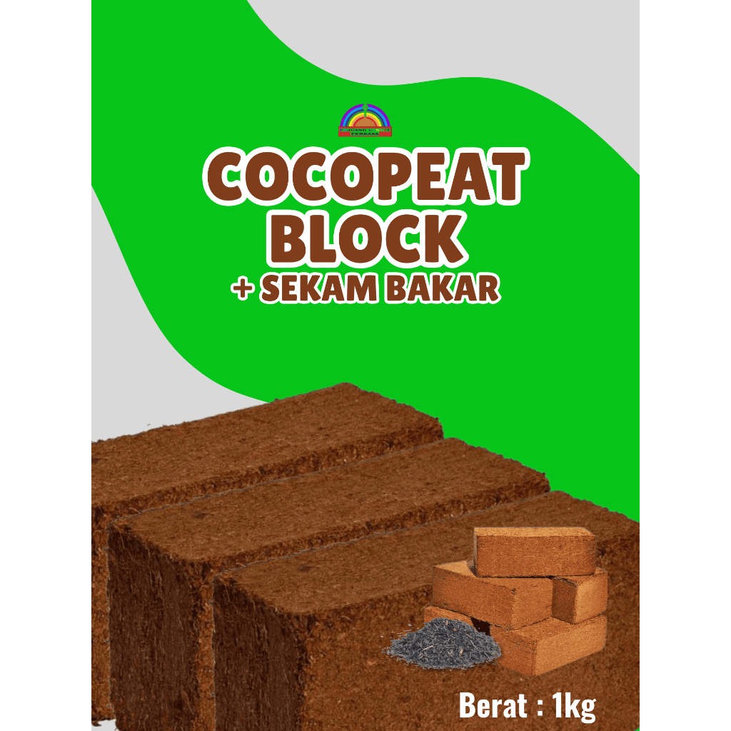 TERBAIK  Cocopeat Serbuk, Cocopeat Sulcata, Cocopeat Termurah